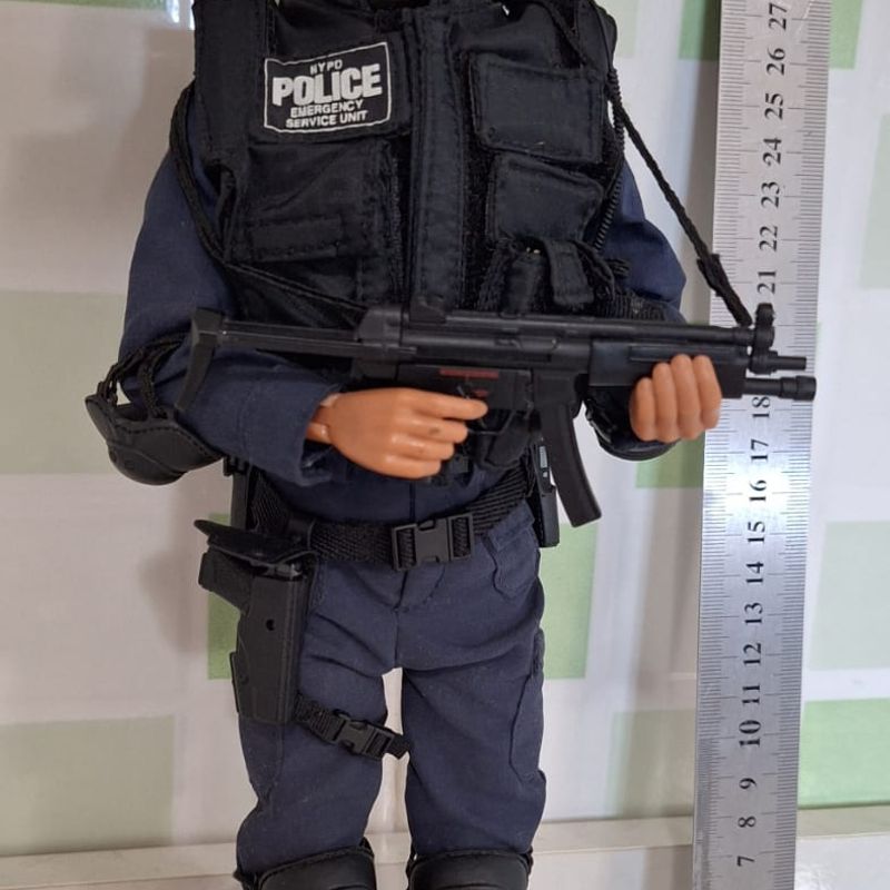 Figura 1/6 UNIT SERVICE EMERGENCY N.Y.P.D ドラゴン社 de  Unit Service Emergency Nypd - 1/6 Ação ミリタリー