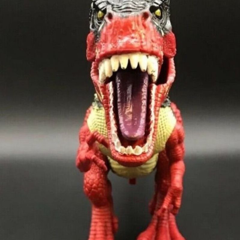 【レア】MINICHAMPS E. Lothar Red Devil 43 #A Figura de Ação do Dinossauro Chap Mei Red Devil T-Rex 2008