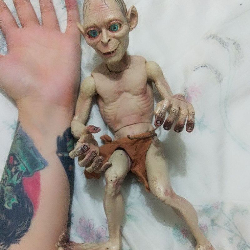 Smeagol Figure Gollum Senhor Dos Anéis Boneco, Fantasia. | Filme e Série  Artesanal Nunca Usado 86565629 | enjoei