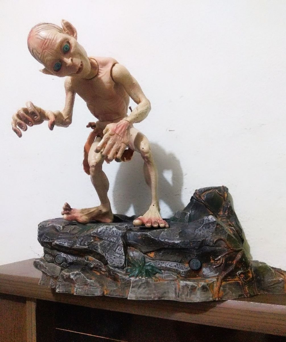 Smeagol Figure Gollum Senhor Dos Anéis Boneco, Fantasia. | Filme e Série  Artesanal Nunca Usado 86565629 | enjoei