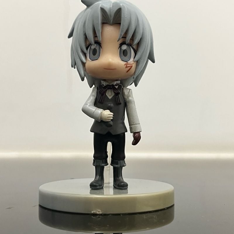 D gray shop man action figure