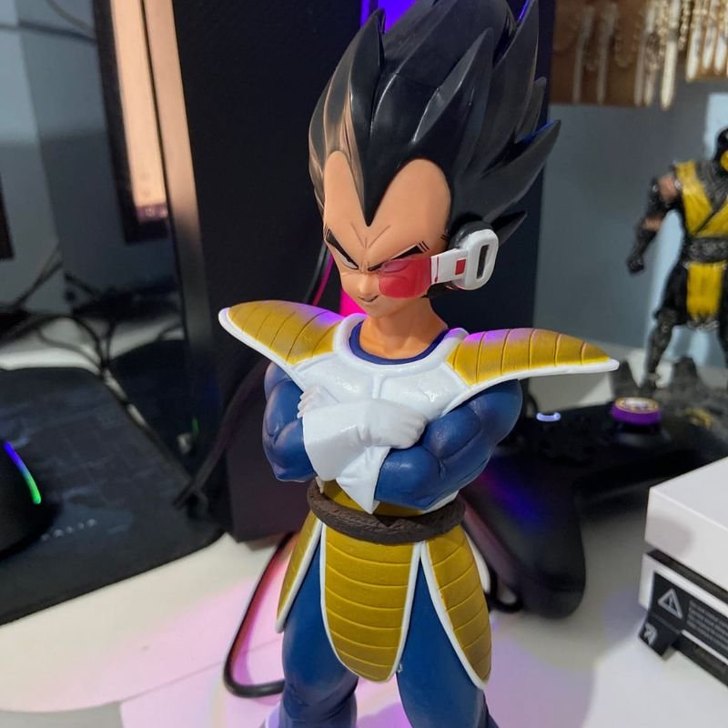 Boneco Vegeta Dragon Ball Desenho, Brinquedo 3d Billa Usado 86199918