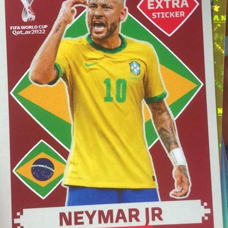 Figurinha Bordo Do Neymar, Comprar Novos & Usados