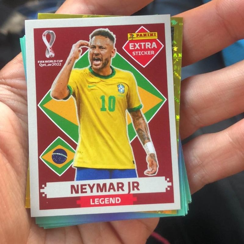 Figurinha Original Panini Neymar Jr Legend Gold | Item p/ Esporte e Outdoor  Panini Nunca Usado 79469315 | enjoei