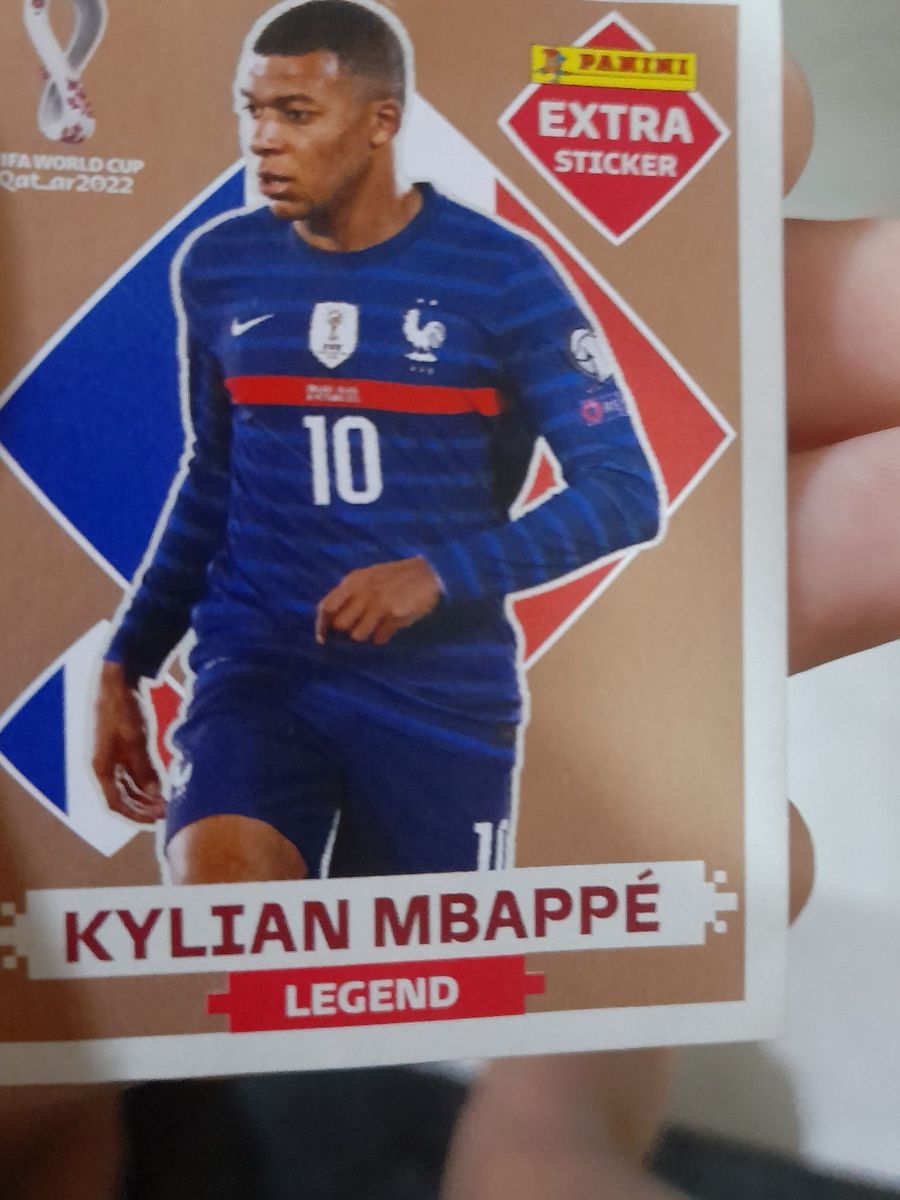 Mbappé Bronze Figurinha Extra | Livro Panini Nunca Usado 77654062 | enjoei