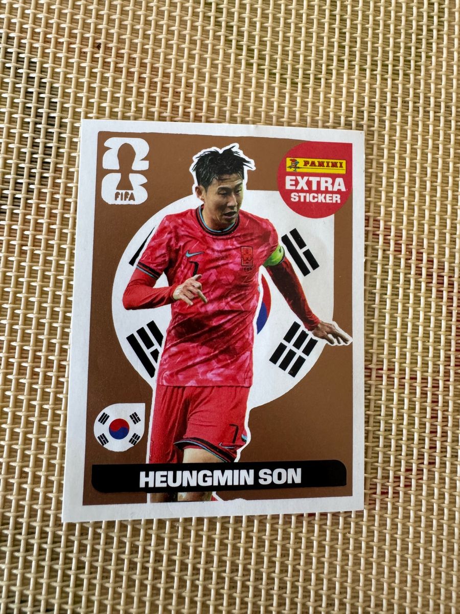 Figurinha Copa 2026 Legend Son Bronze | Produto Vintage e Retro Panini ...