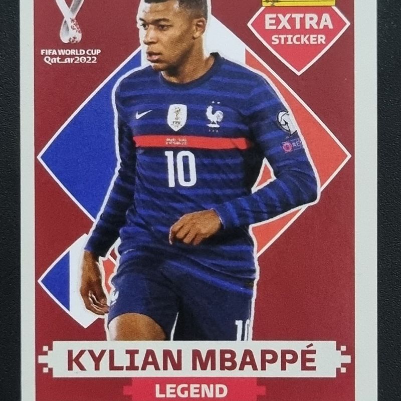 Figurinha Mbappe Bordo original Panini