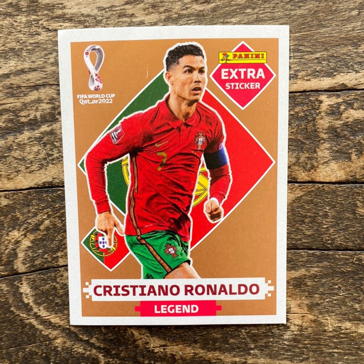 Figurinha da Copa Cristiano Ronaldo de Bronze | Item Infantil Panini ...