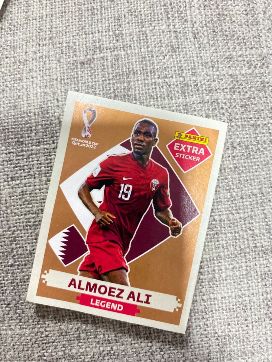 Figurinha de Bronze (legendária)- Almoez Ali- Copa 2022 Qatar | Roupa ...