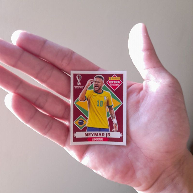 Figurinha Legend Neymar Gold Original | Item de Papelaria Panini Nunca  Usado 78729729 | enjoei