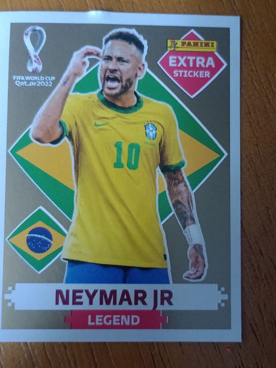 Figurinha Legend Gold do Neymar Jr | Item p/ Esporte e Outdoor Panini Nunca  Usado 75648183 | enjoei