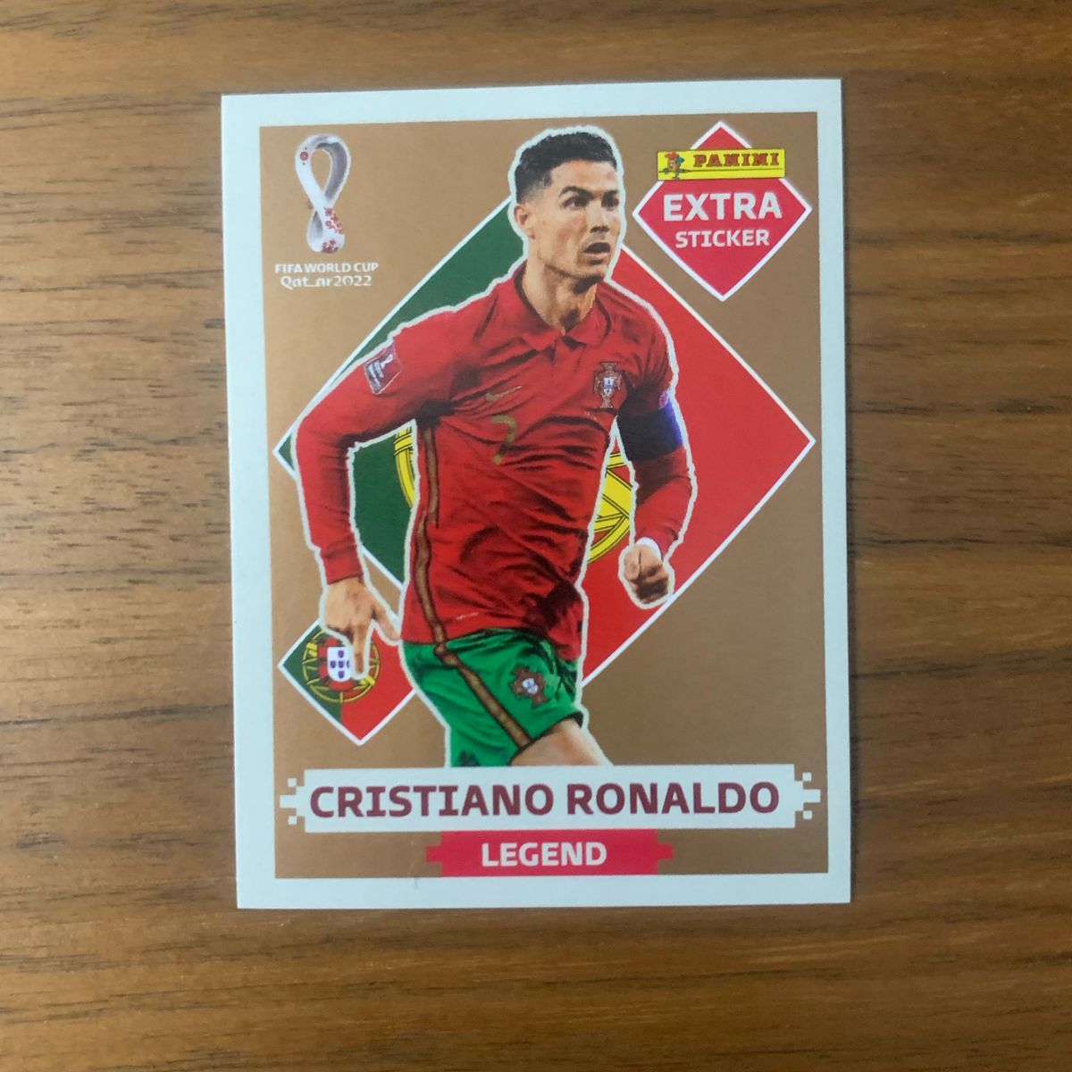 Figurinha Extra Cristiano Ronaldo Bronze | Item de Papelaria Panini ...