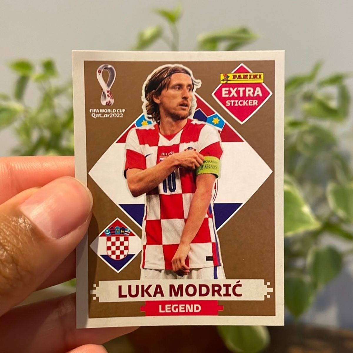 Figurinha Extra Legend Luka Modric | Figurinha Bronze Álbum Da Copa ...