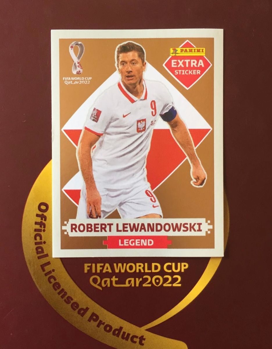 Figurinha Extra Legend Robert Lewandowski Bronze Item P Esporte