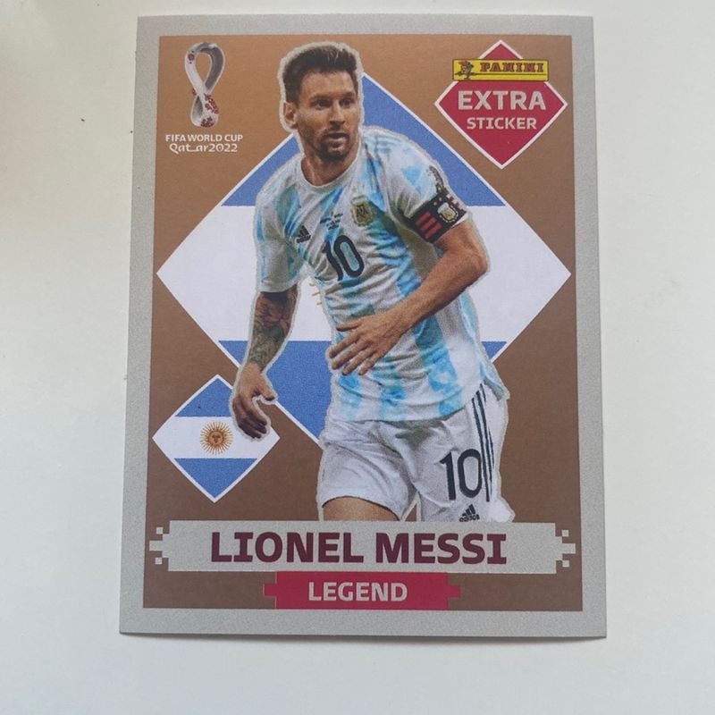 Figurinha Legend Lionel Messi Bronze Promoção!!