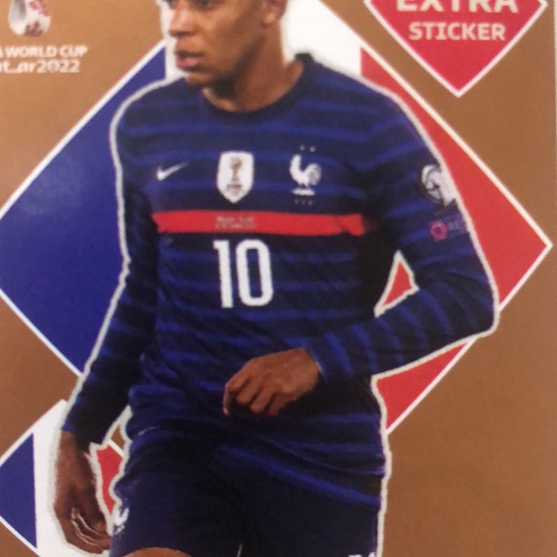 Figurinha Mbappe Legend Extra Sticker Gold | Livro Panini Nunca Usado  79963717 | enjoei