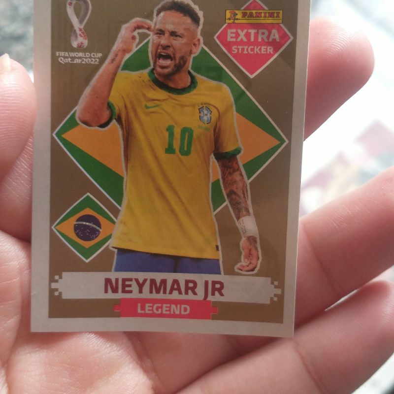 Figurinha Neymar Legend Gold Produto Masculino Nunca Usado 75604093 Enjoei