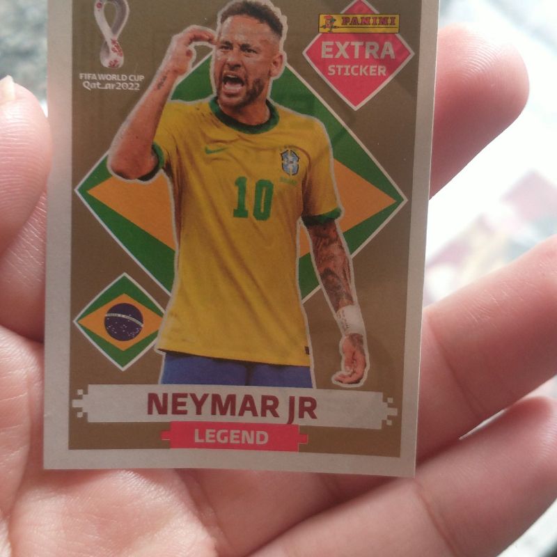 Figurinha Neymar Legend Gold, Produto Masculino Nunca Usado 75604093