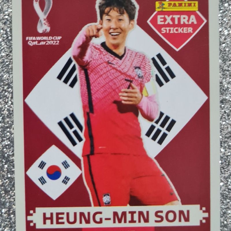 Figurinha Copa Do Mundo Qtar 2022 Heung Min Son Legend Prata