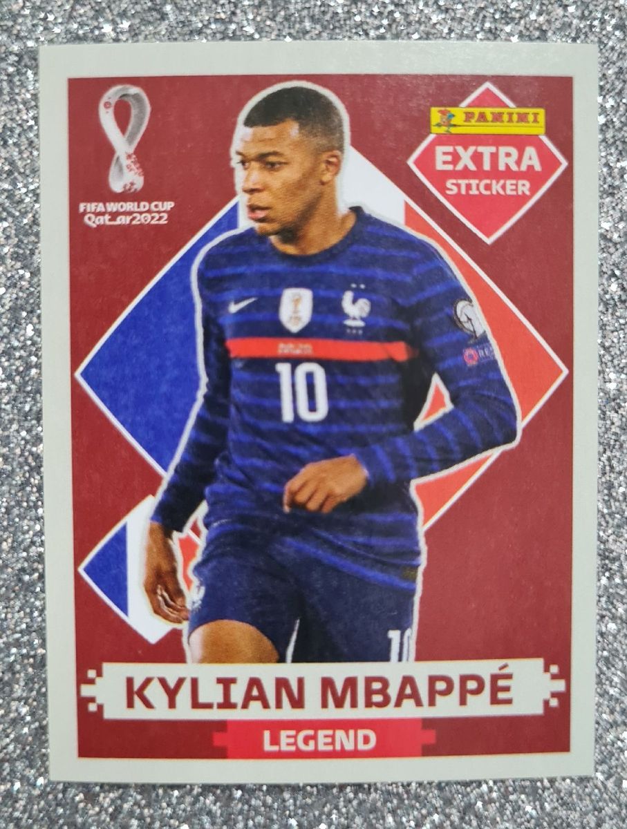 Figurinha Copa do Mundo Qatar 2022 Legend Ouro Kylian Mbappe | Item Info &  Eletro Panini Nunca Usado 76374845 | enjoei