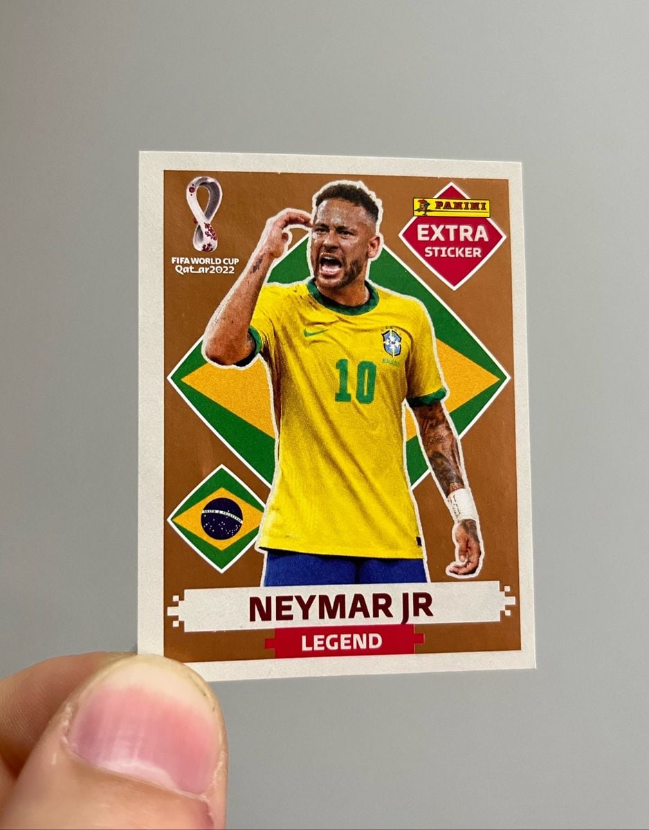Figurinha Extra Sticker Neymar Jr | Produto Masculino Panini Nunca ...