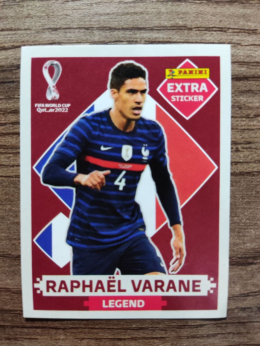 EXTRA STICKER BORDO ( RAPHAEL VARANE )