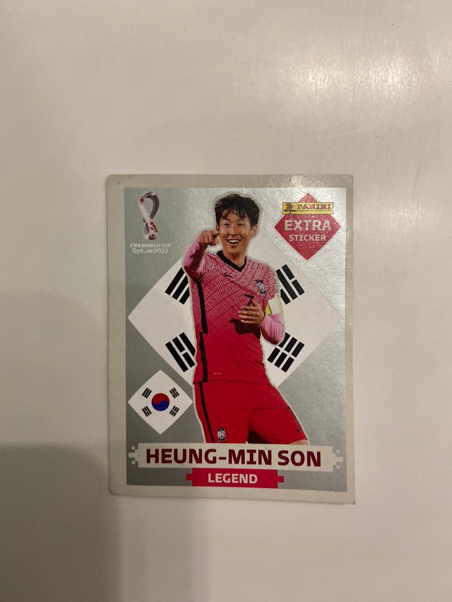 HEUNG-MIN SON PRATA - EXTRA LEGEND (Coréia do Sul) - Figurinha