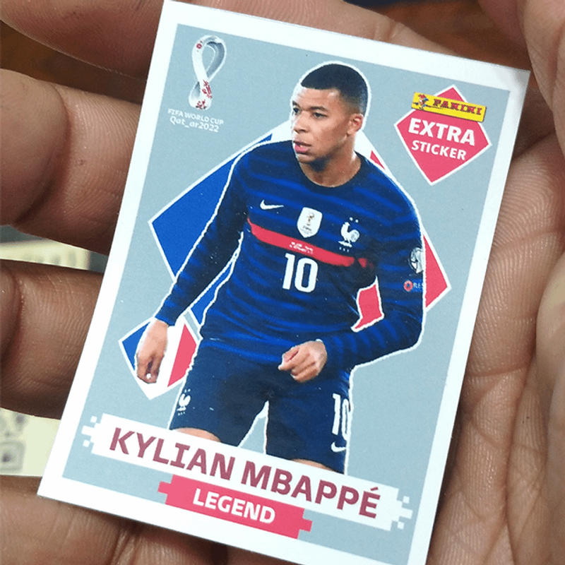 Figurinha Avulsa Copa Do Mundo 2022 - Kylian Mbappé