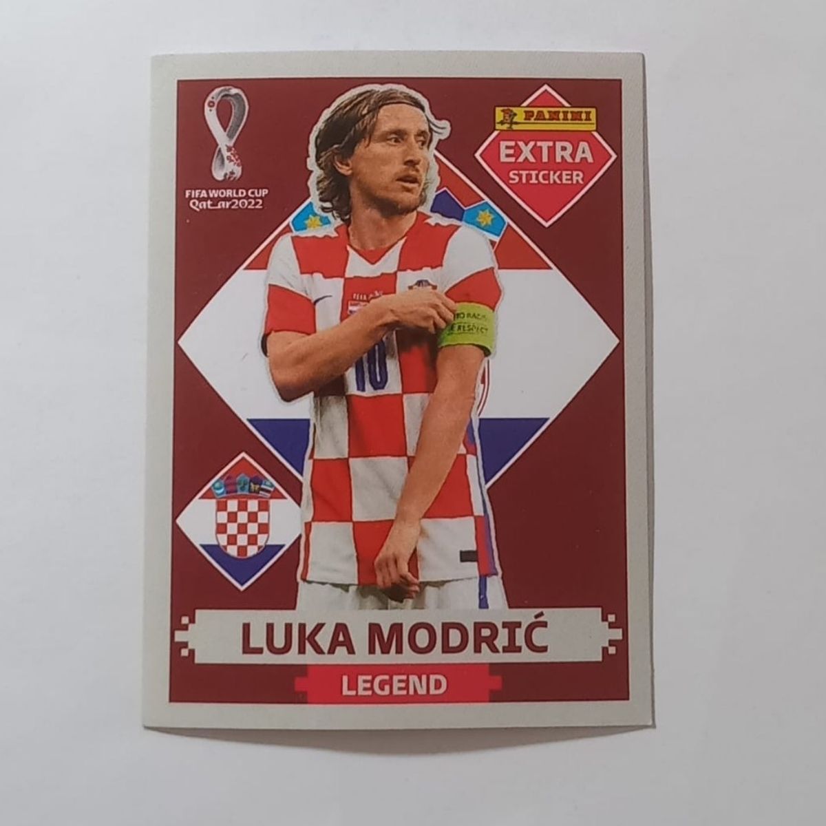 Figurinha Legend Bordó Do Luka Modri | Item P/ Esporte E Outdoor Panini ...