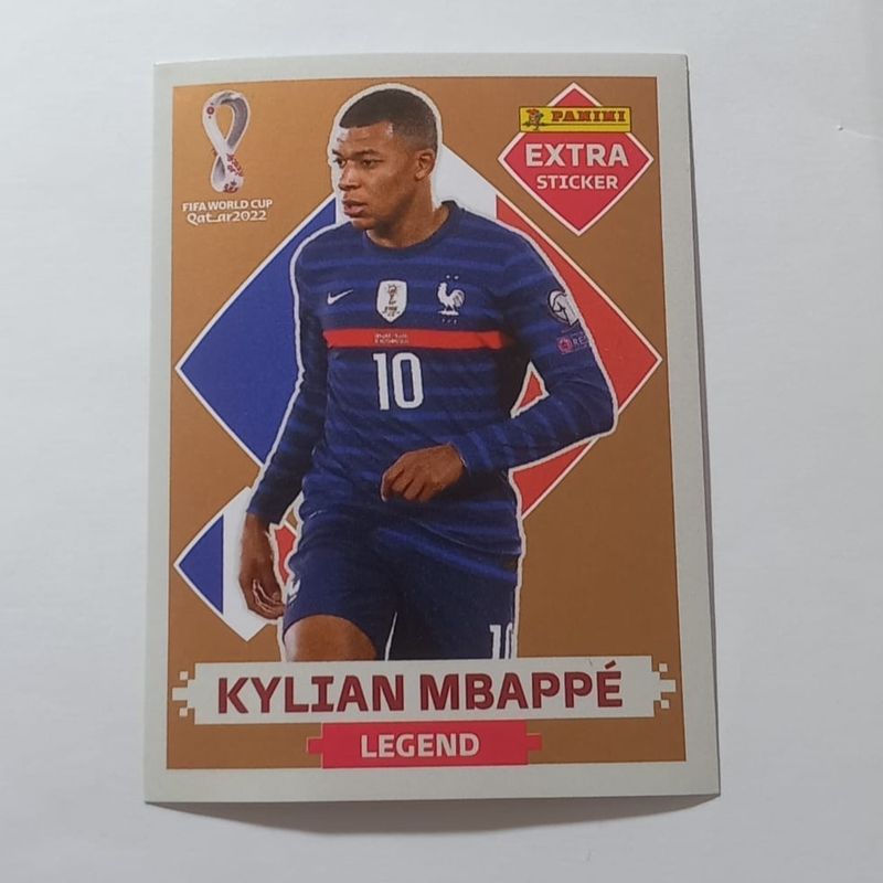 Figurinha Kylian Mbappé Legend Bronze Extra | Item p/ Esporte e Outdoor  Panini Usado 76267813 | enjoei