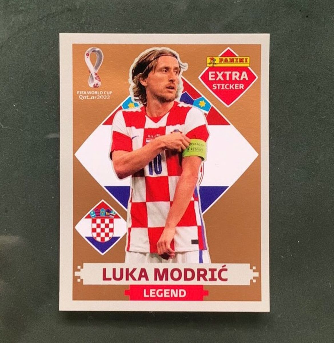 Figurinha Legend Copa 2022 - Luka Modric | Item P/ Esporte E Outdoor ...