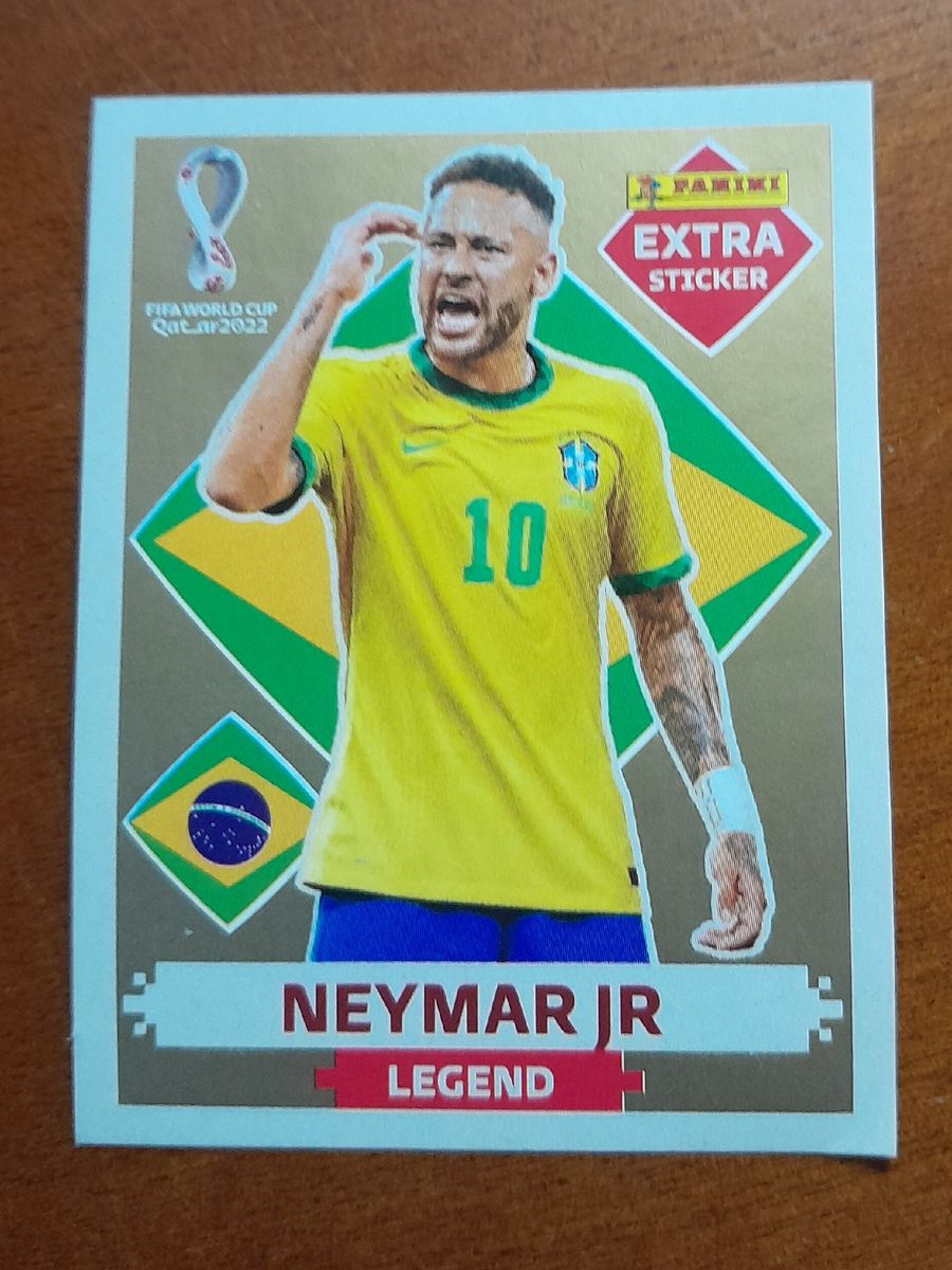 Figurinha Legend Gold do Neymar Jr | Item p/ Esporte e Outdoor Panini Nunca  Usado 75648183 | enjoei
