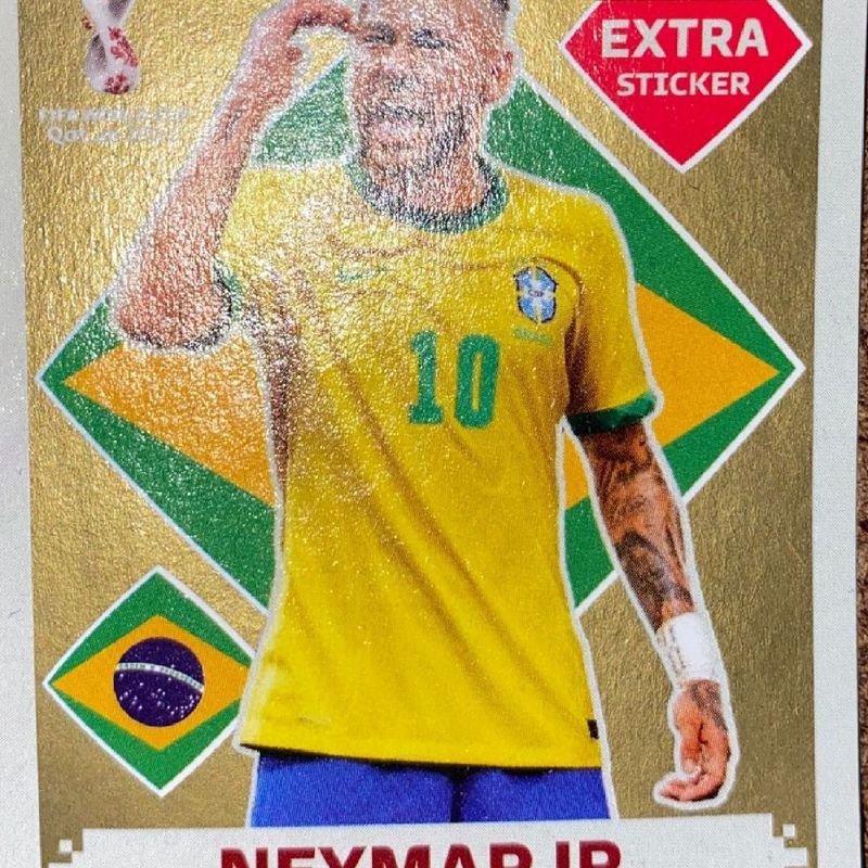 Figurinha Legend Gold Neymar | Livro Neymar Nunca Usado 76249302 | enjoei