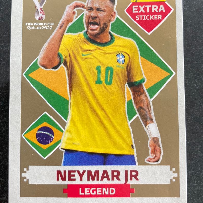 Figurinha Legend Gold do Neymar Jr | Item p/ Esporte e Outdoor Panini Nunca  Usado 75648183 | enjoei