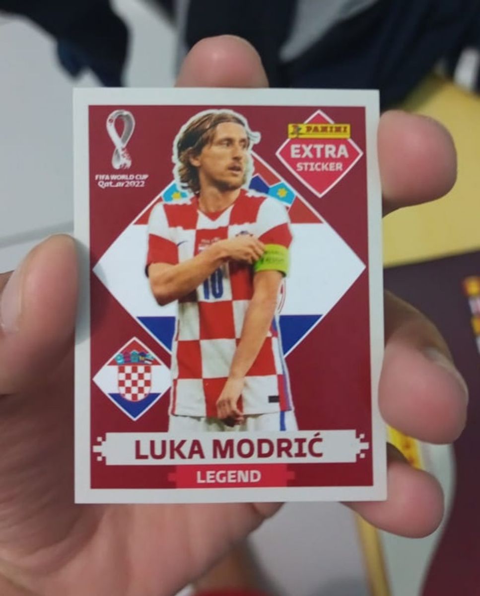 Figurinha Legend Luka Modric | Item Infantil Panini Nunca Usado ...