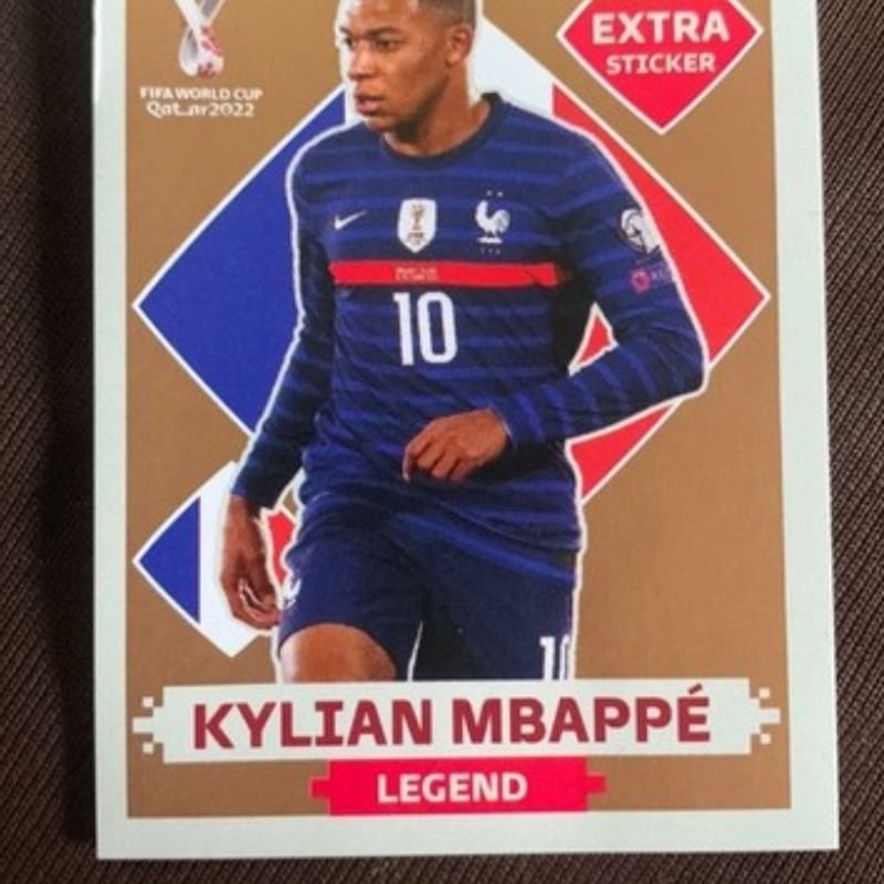 Mbappé Bronze Figurinha Extra | Livro Panini Nunca Usado 77654062 | enjoei