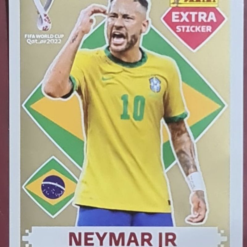 Figurinha Legend Gold Neymar | Livro Neymar Nunca Usado 76249302 | enjoei