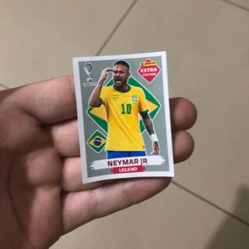 Figurinha Neymar Legend Ouro | Produto Masculino Panini Nunca Usado  75886528 | enjoei