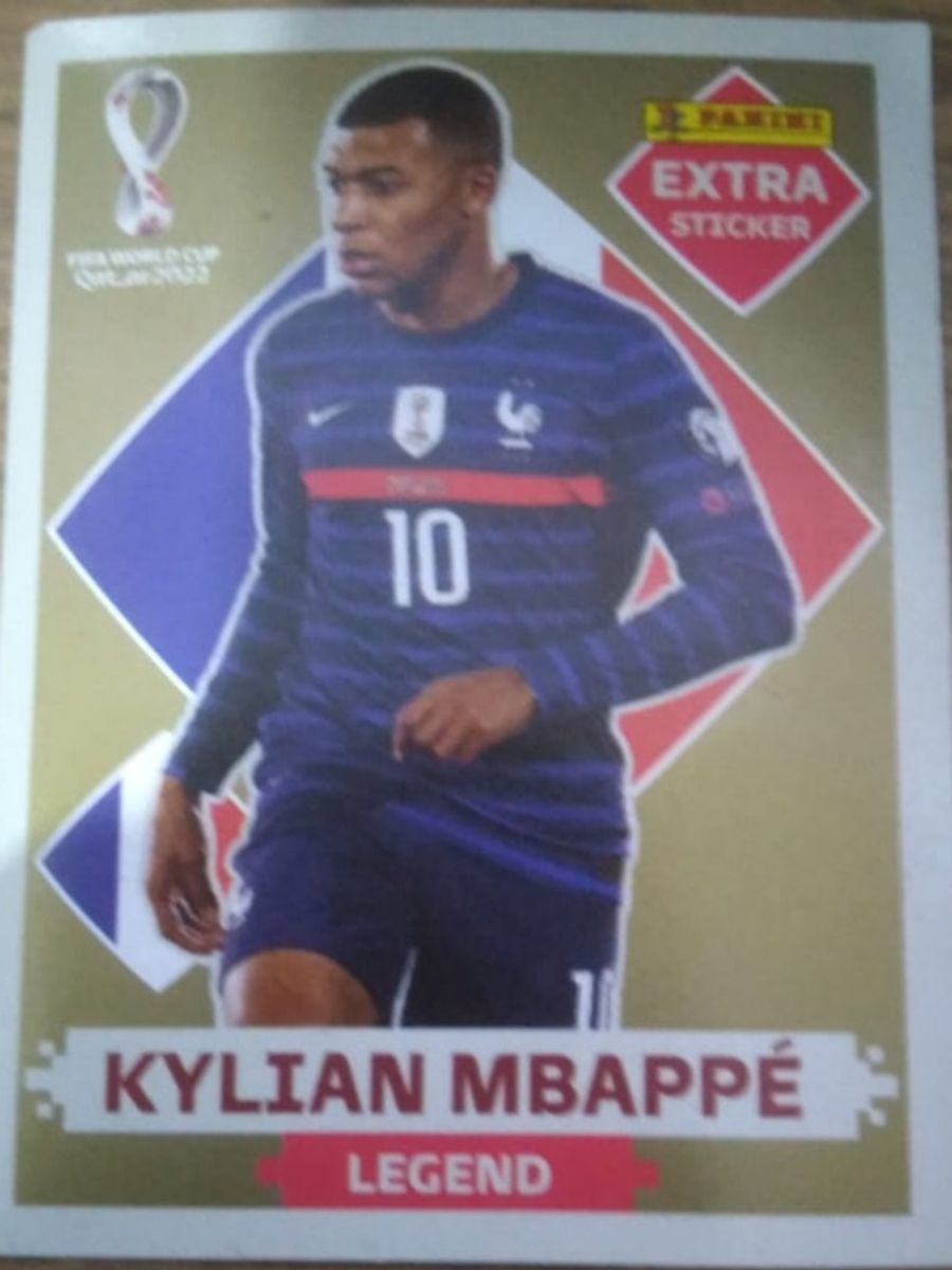Figurinha Legend Mbappé Bronze | Roupa Esportiva Masculino Panini Nunca  Usado 75830670 | enjoei