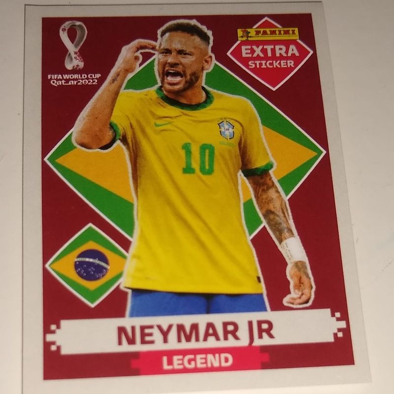 Figurinha Neymar Legend - Bronze | Item de Papelaria Panini Nunca Usado  84629925 | enjoei