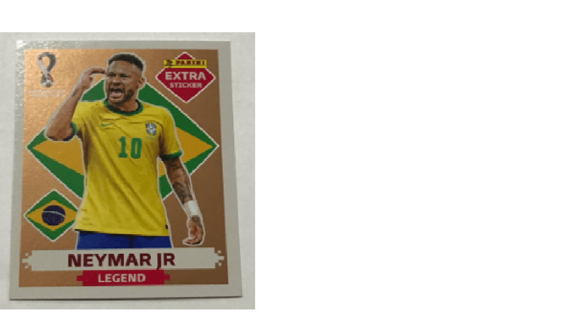 Figurinha Original Panini Neymar Jr Legend Gold | Item p/ Esporte e Outdoor  Panini Nunca Usado 79469315 | enjoei