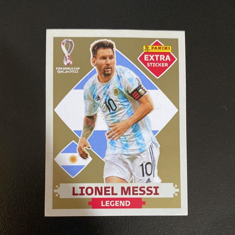 Panini Extra Legend Gold Lionel Messi | Panini Nunca Usado Panini Extra Legend Gold Lionel Messi | Panini Nunca Usado