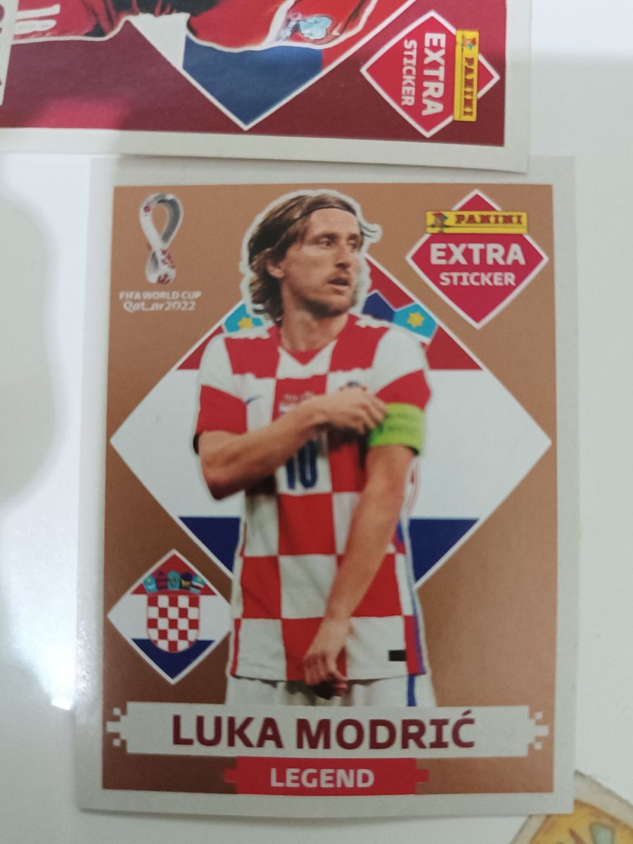 Figurinha Luka Modri Legend Bronze | Item P/ Esporte E Outdoor Panini ...