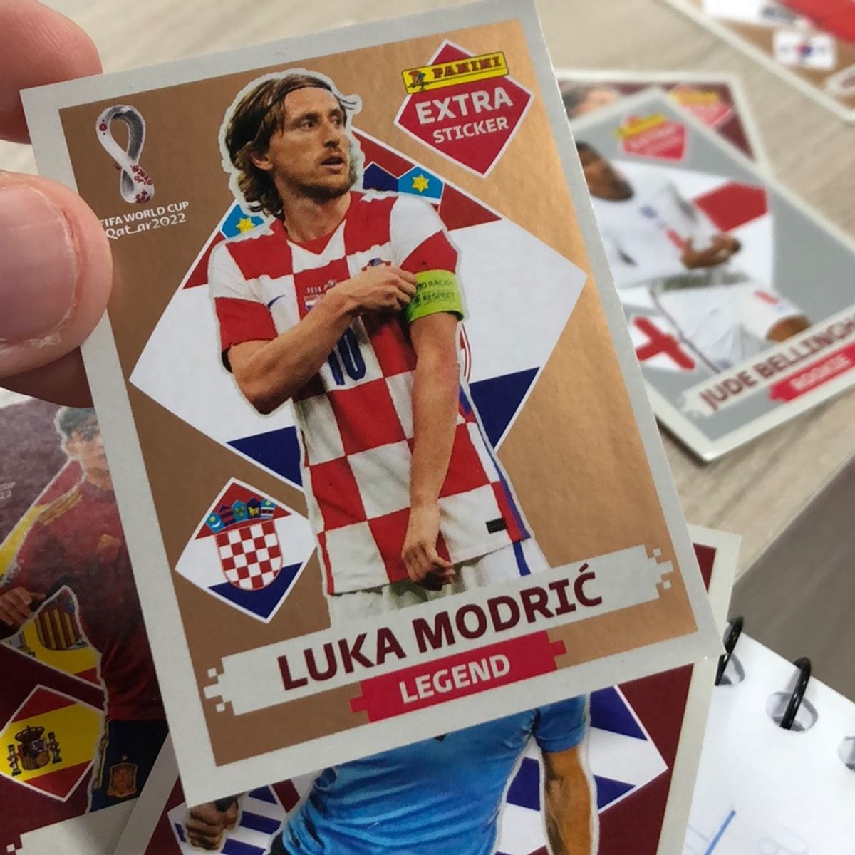 Figurinha Luka Modric Bronze | Item De Papelaria Panini Nunca Usado ...