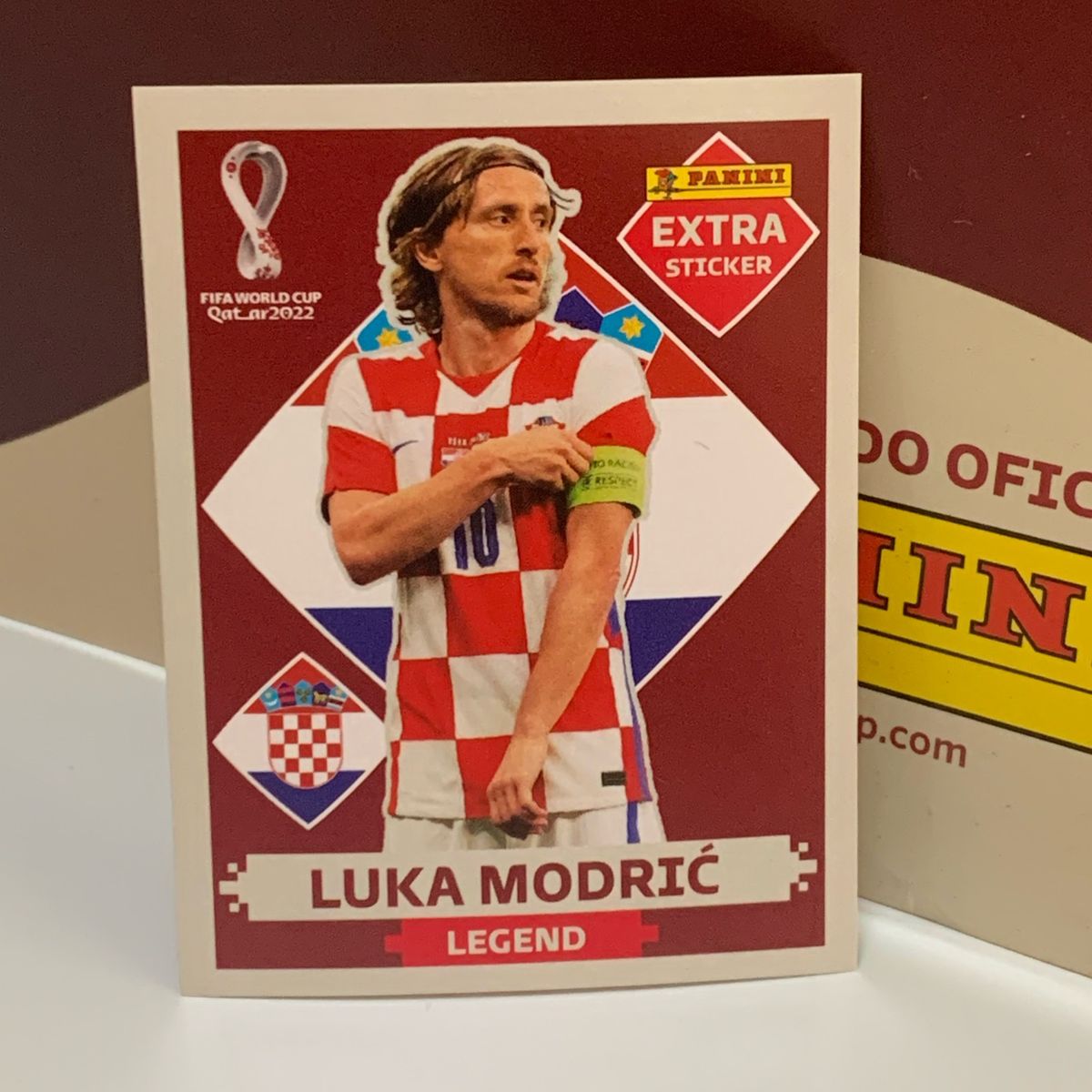 Figurinha Luka Modric Fifa World Cup Qatar 2022 | Roupa Esportiva ...