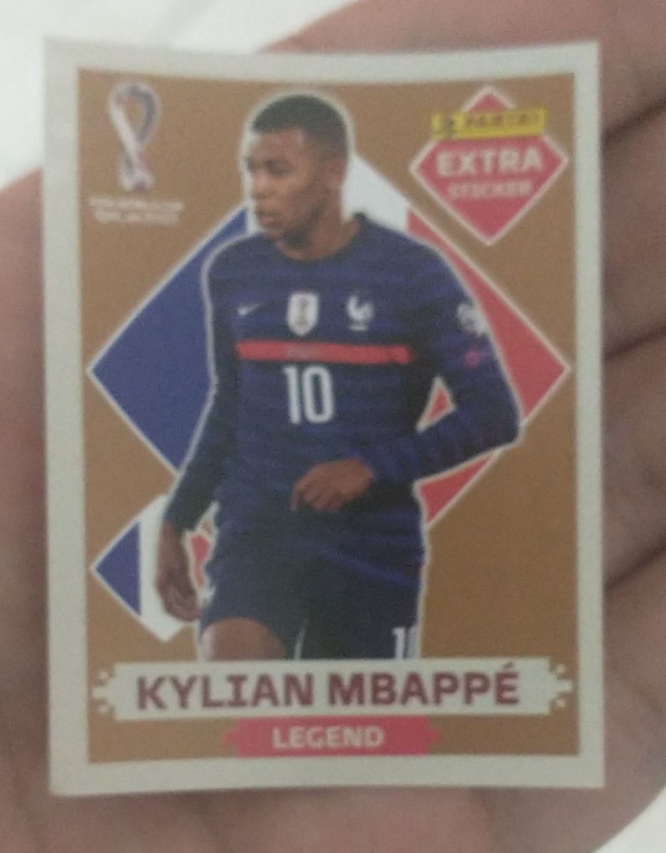 Mbappé Bronze Figurinha Extra | Livro Panini Nunca Usado 77654062 | enjoei