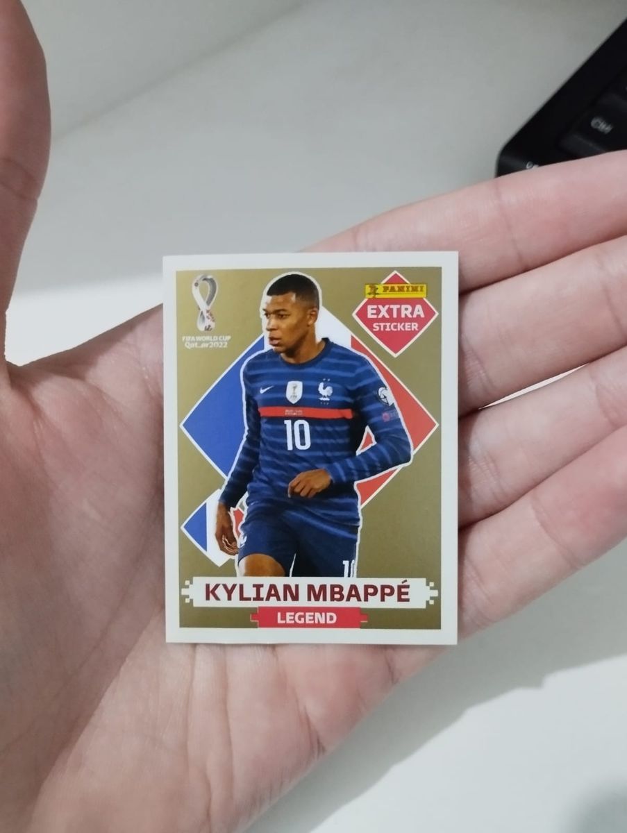 Figurinha Extra Original Copa 2022 - Kylian Mbappé Legend Bordô | Item de  Papelaria Panini Nunca Usado 81545877 | enjoei