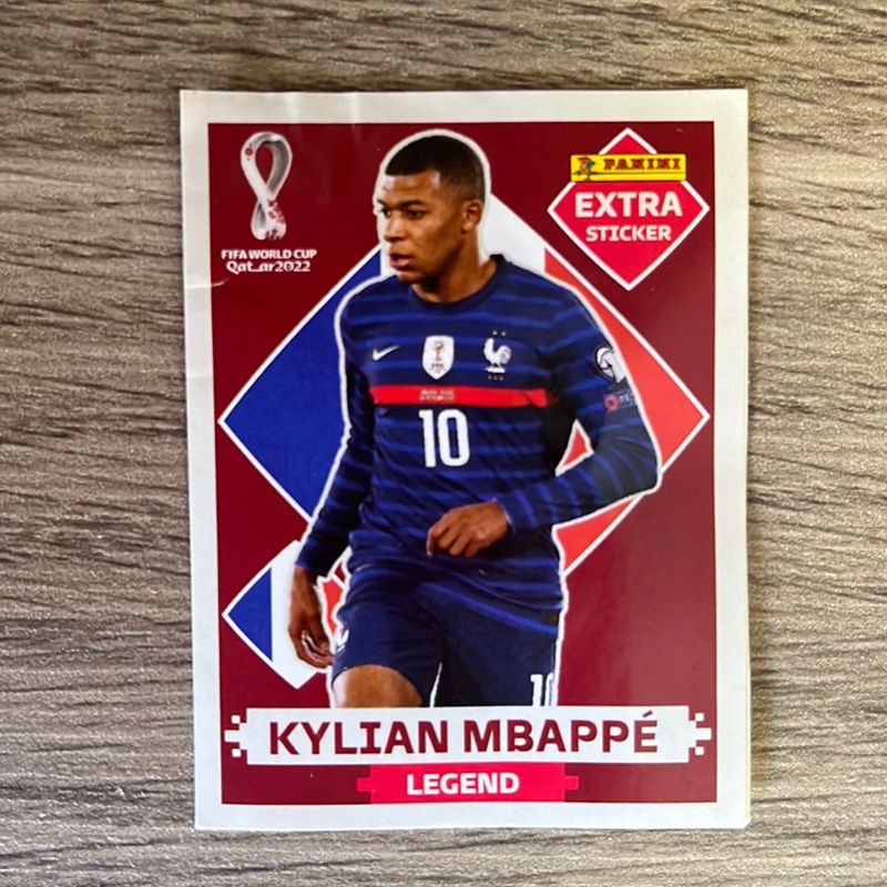 Figurinha Extra Mbappé Prata Copa 2022 | Livro Panini Nunca Usado 87987002  | enjoei