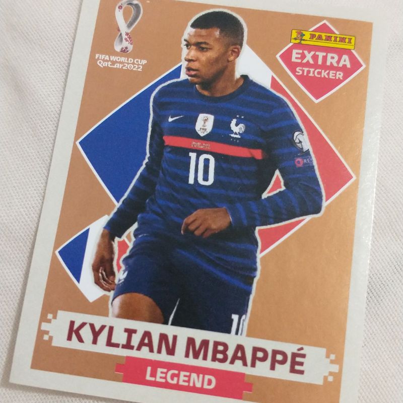 Mbappé Bronze Figurinha Extra | Livro Panini Nunca Usado 77654062 | enjoei