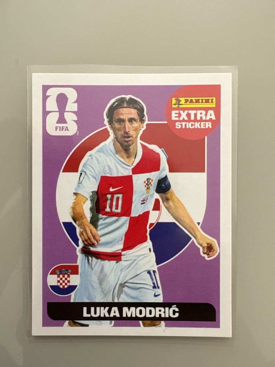 Figurinha Modric Legend Copa 2026 Roxa | Produto Vintage e Retro Panini ...